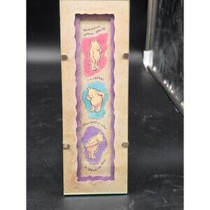 Winnie the Pooh Art Classic Pooh Remembering Someone Special Easel Back Art